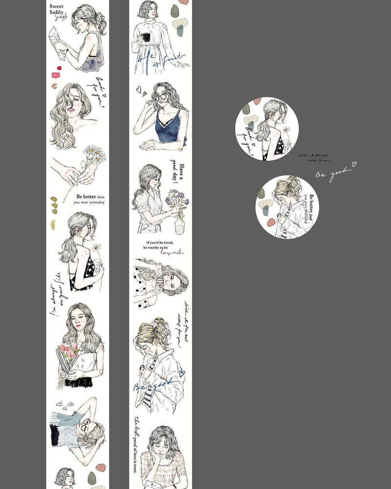 Pion Washi Tape: Sketch Girls
