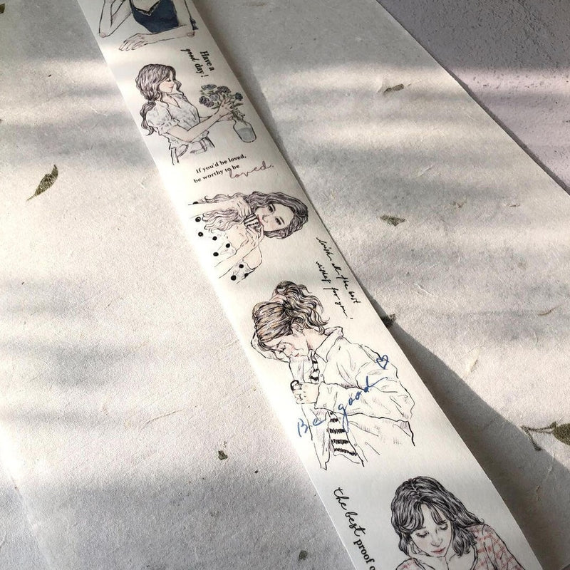 Pion Washi Tape: Sketch Girls