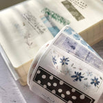 Pion: Die-Cut Washi Sticker Roll - section by section