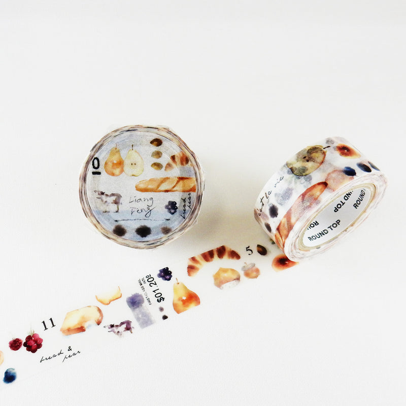 Liang Feng Watercolour Washi Tapes - Illustration Books