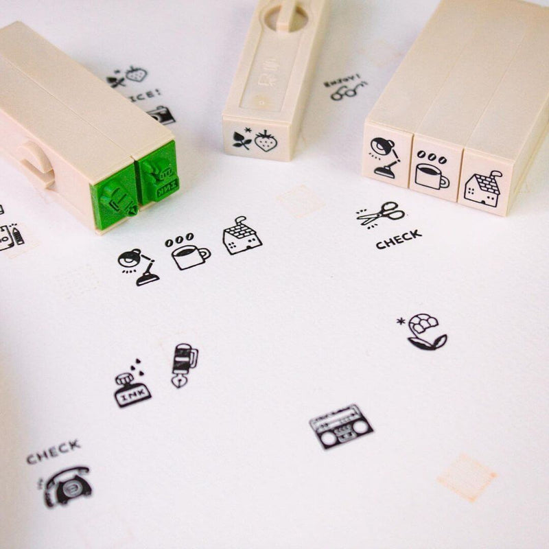 Sanby x eric Endless Rubber Stamp Set