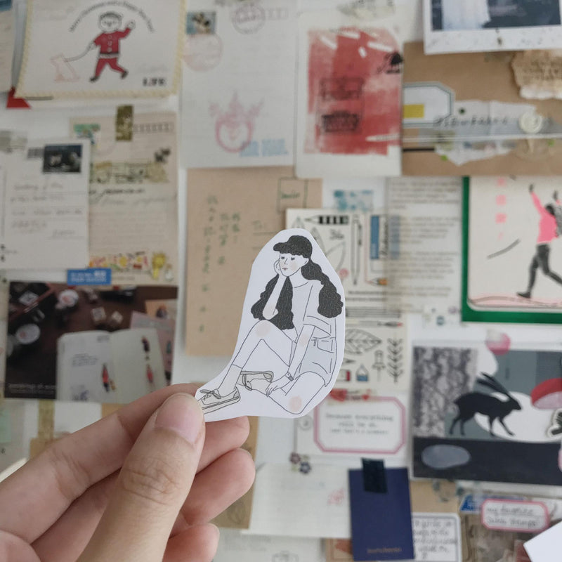 Girl's Project Stickers 028