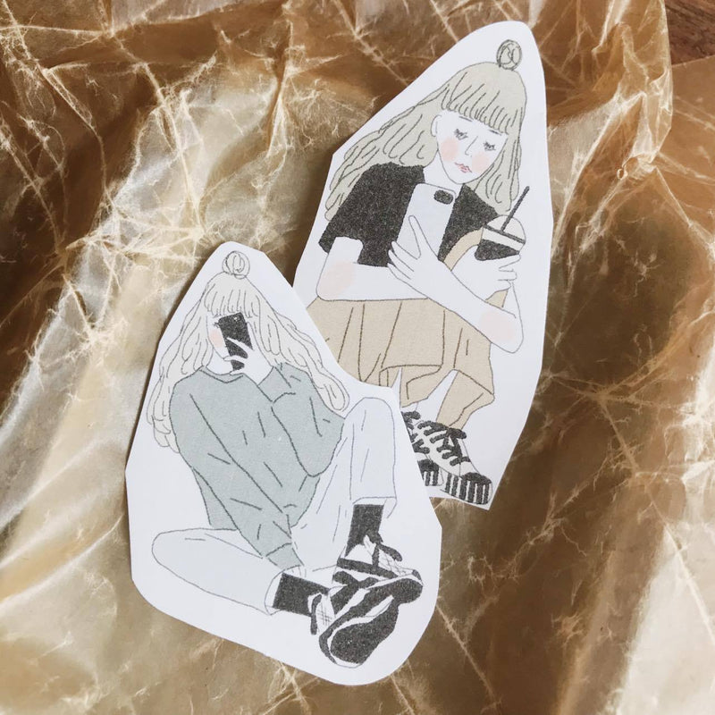 Girl's Project Stickers 025