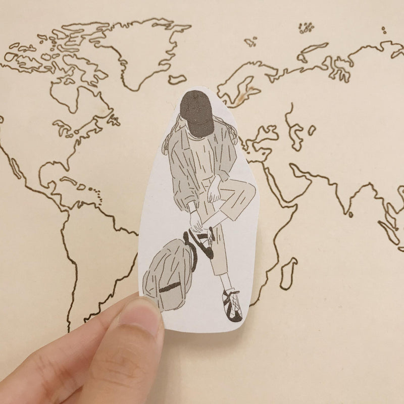 Girl's Project Stickers 035
