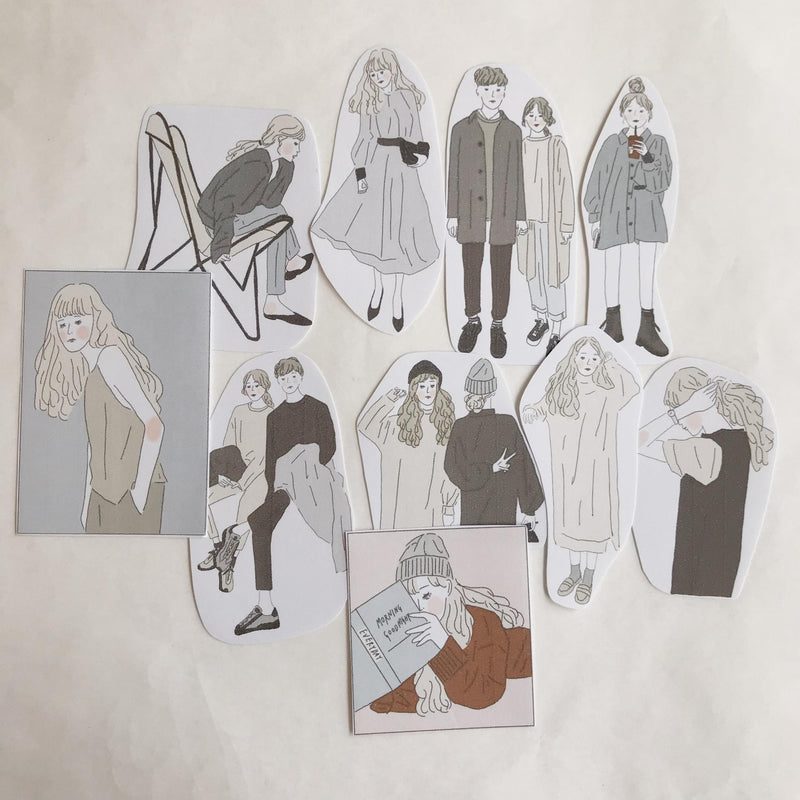 Girl's Project Stickers 040