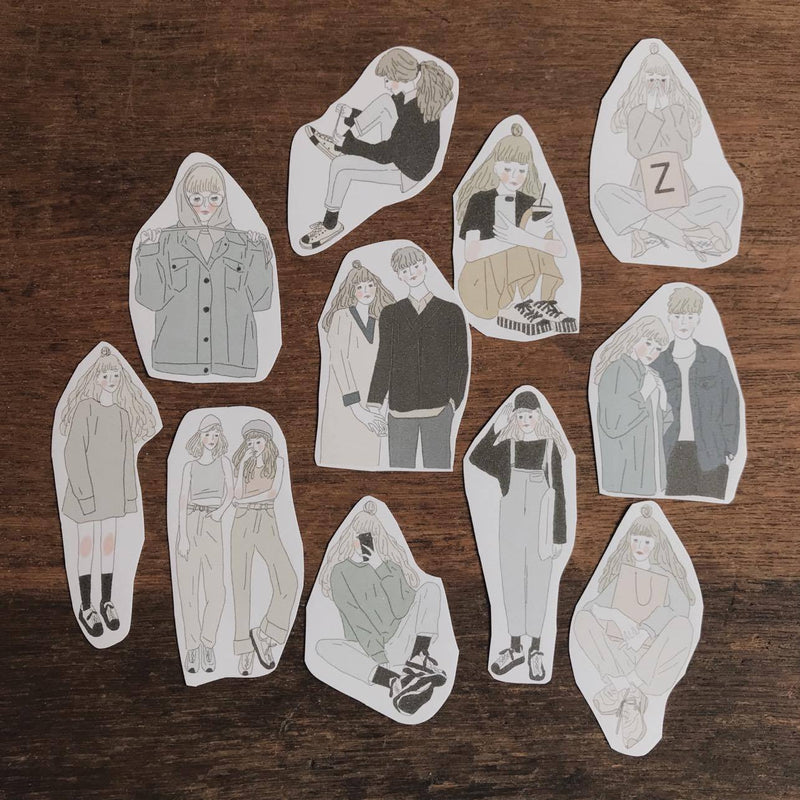 Girl's Project Stickers 025