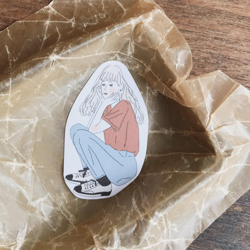 Girl's Project Stickers 035