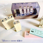 Sanby x eric Endless Rubber Stamp Set