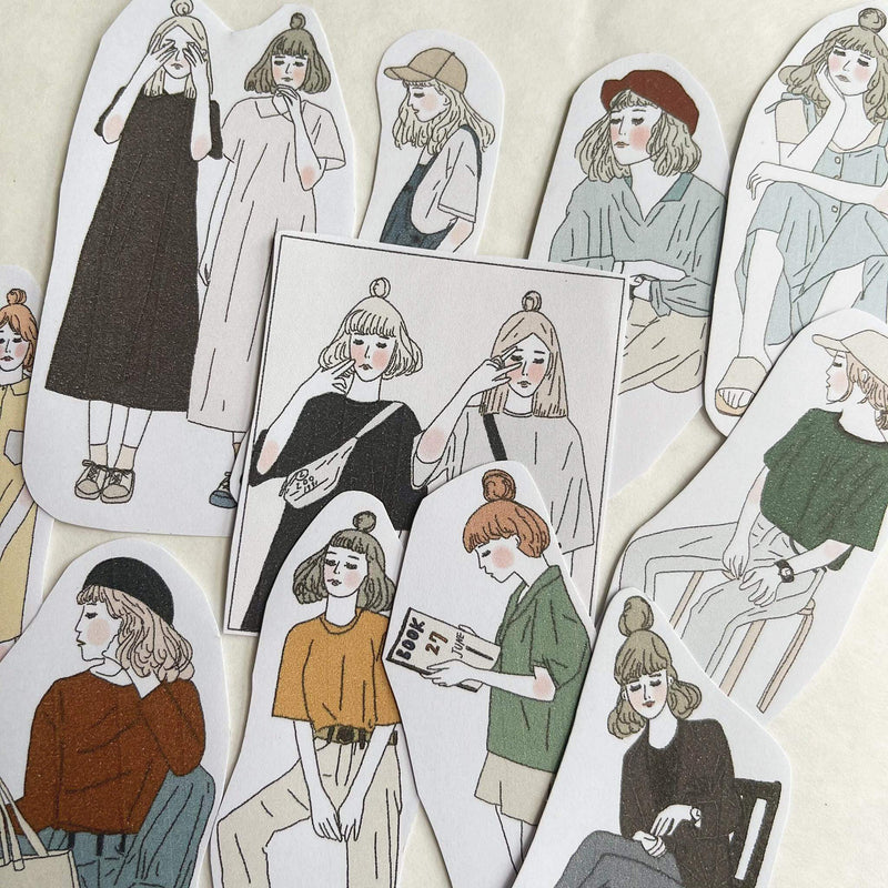Girl's Project Stickers 013