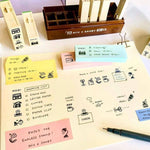Sanby x eric Endless Rubber Stamp Set