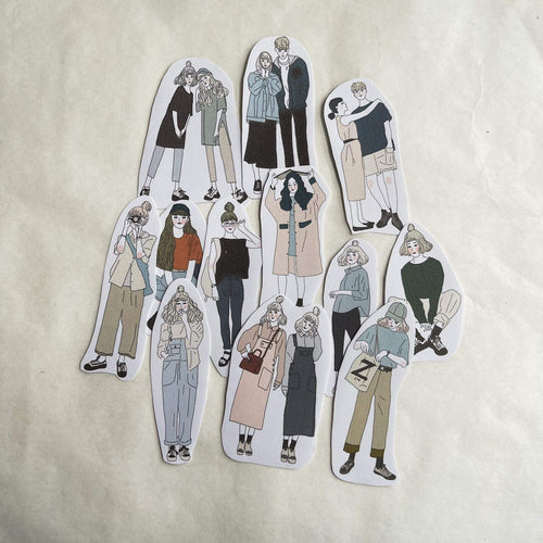 Girl's Project Stickers 012