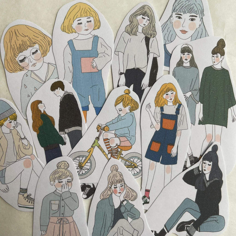Girl's Project Stickers 009