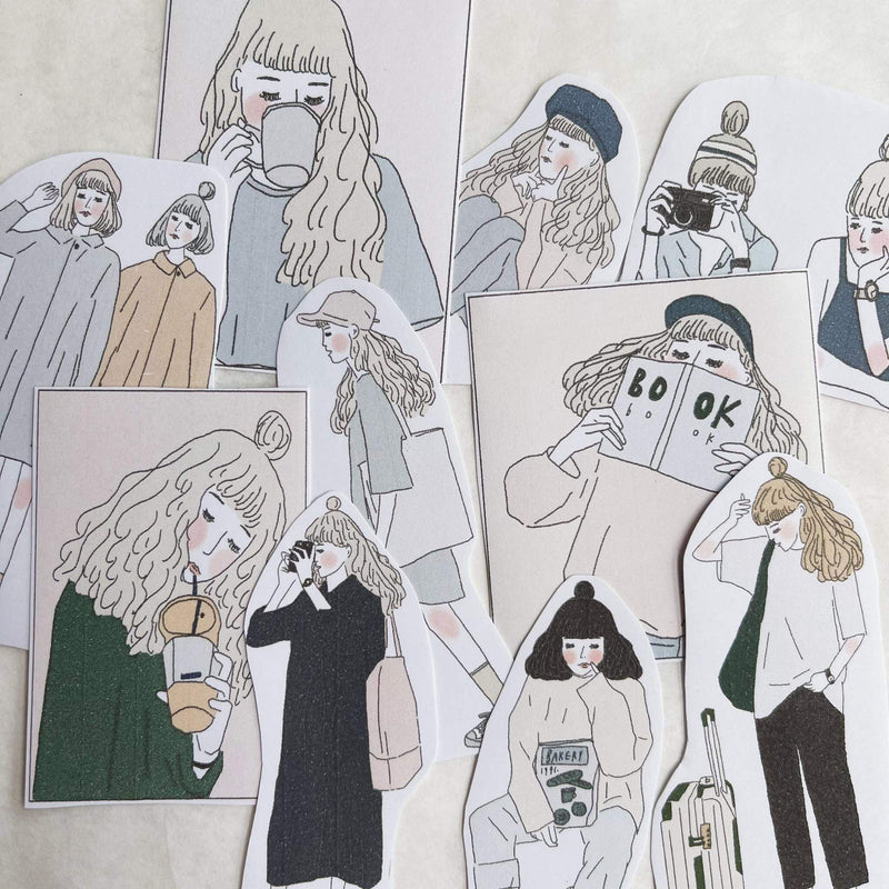 Girl's Project Stickers 017