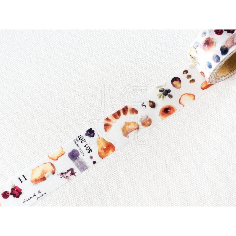 Liang Feng Watercolour Washi Tapes - Illustration Books
