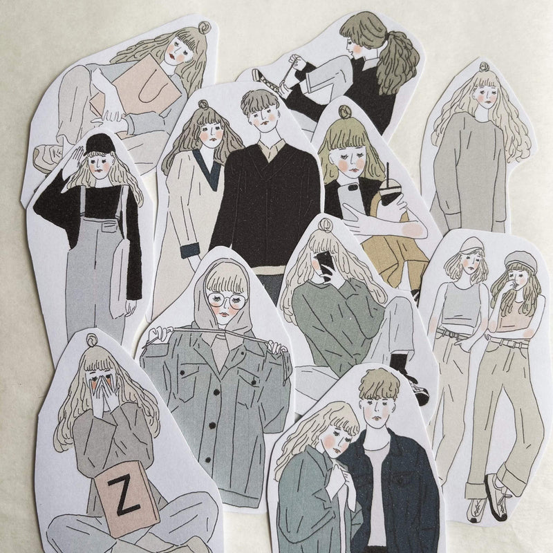 Girl's Project Stickers 025