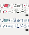 Classiky x Toranekobonbon Washi Tape - Memory of mon petit