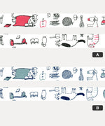 Classiky x Toranekobonbon Washi Tape - Memory of mon petit