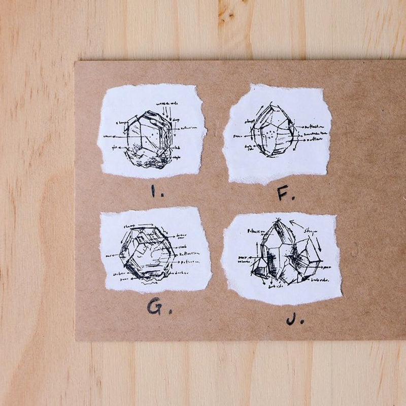 LCN Mineral Metal Stamps