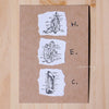 LCN Mineral Metal Stamps