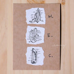 LCN Mineral Metal Stamps