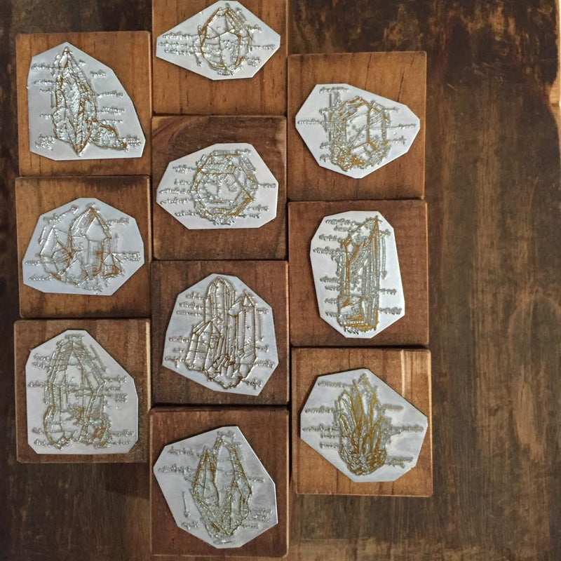 LCN Mineral Metal Stamps