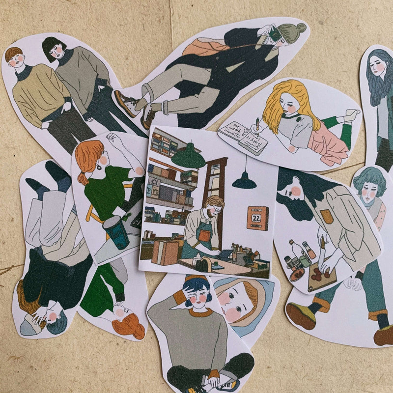Girl's Project Stickers 008