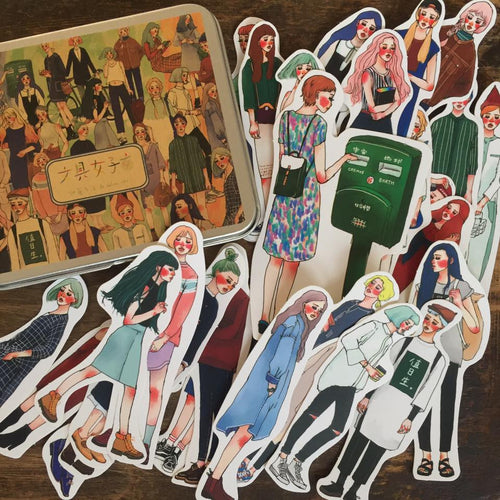 LDV Sticker Set: Bungu Girls (30pcs)