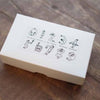36 Sublo People Number Stamps Set