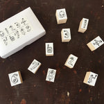 36 Sublo People Number Stamps Set