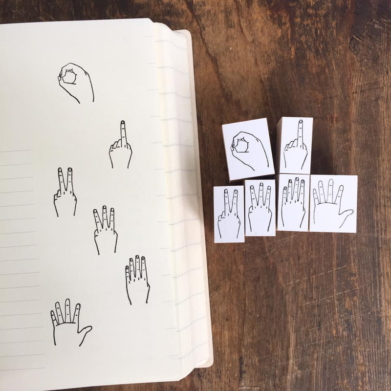 36 Sublo Finger Number Stamp