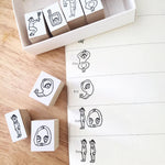 36 Sublo People Number Stamps Set