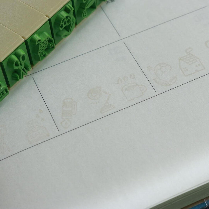 Sanby x eric Endless Rubber Stamp Set