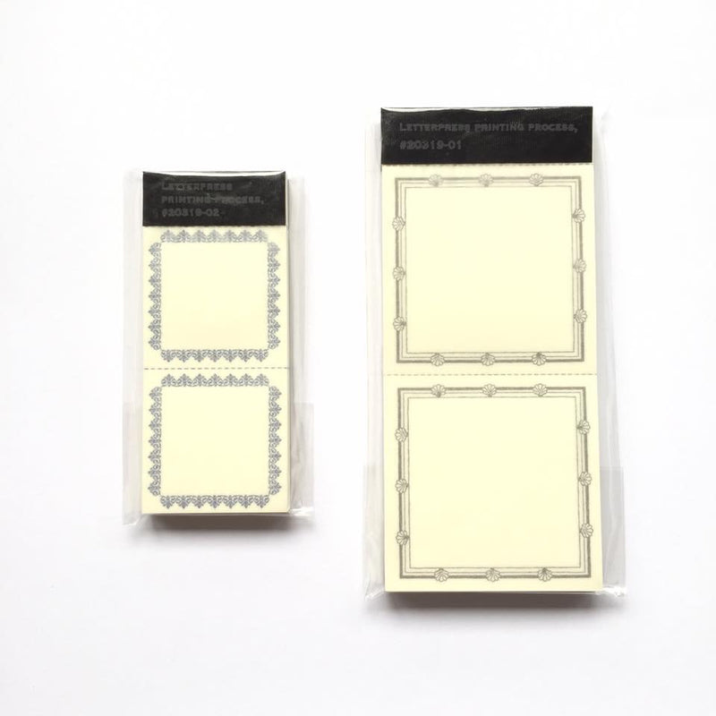 Classiky Letterpress Label Book (38x38mm)
