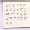 Classiky Alphabet Stamps (S Size)