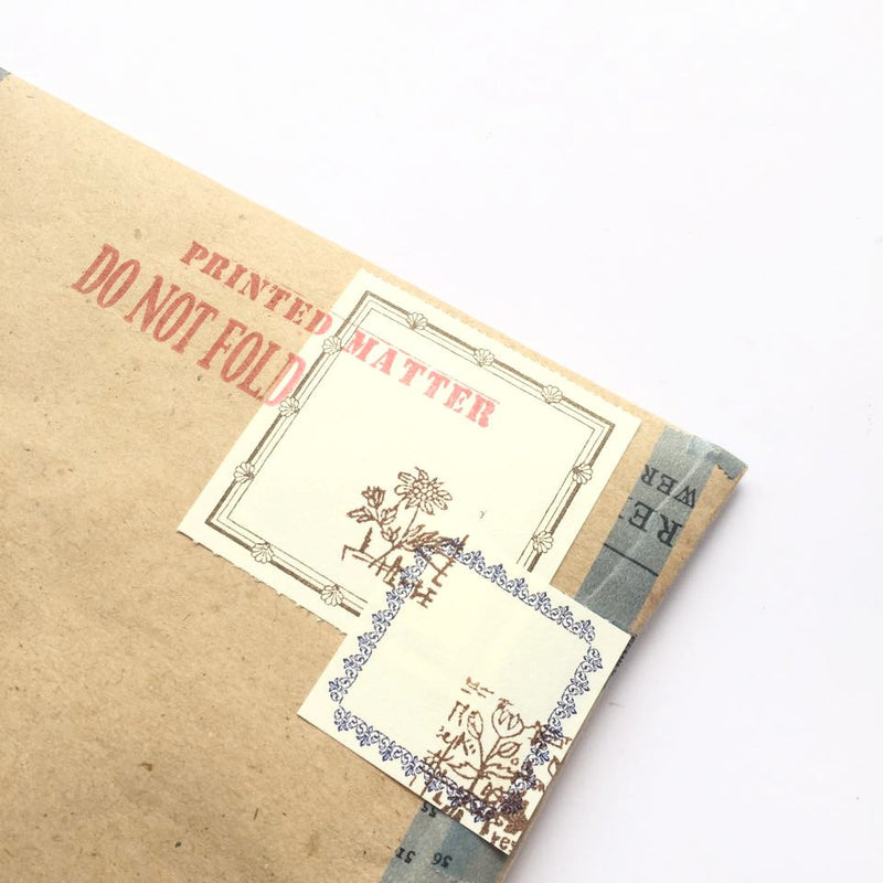 Classiky Letterpress Label Book (38x38mm)