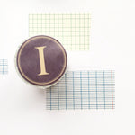 Classiky Grid Washi Tapes (45mm) - Indigo