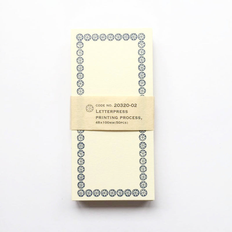 Classiky Letterpress Memo Cards