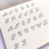 Classiky Alphabet Stamps (S Size)