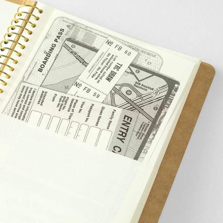 TN Spiral Ring Paper Pocket Notebook