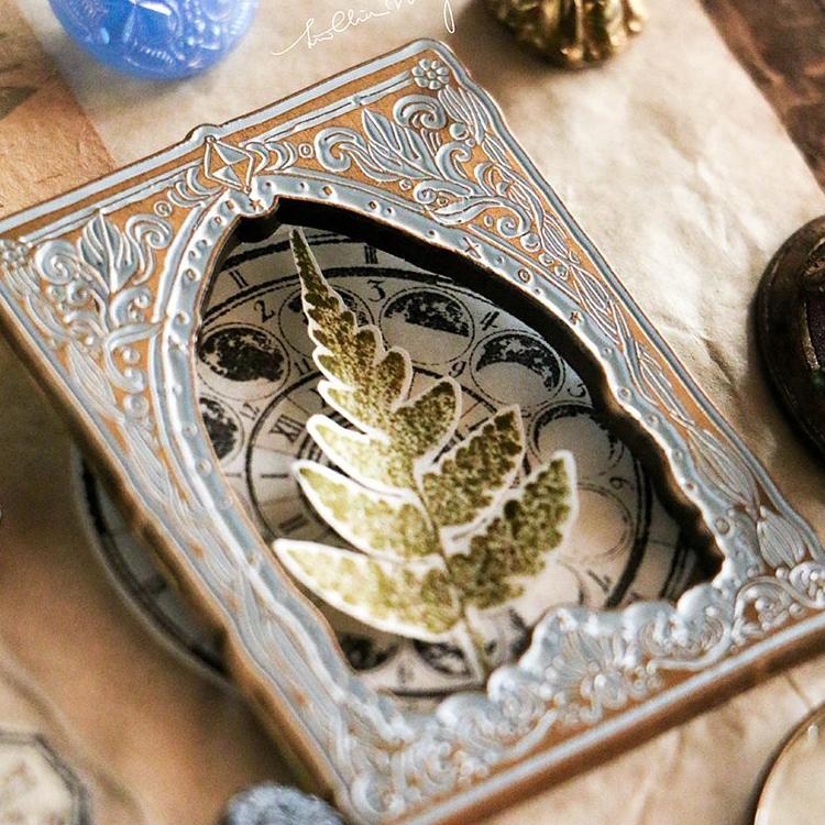 LCN Frame Metal Brooch/Pin