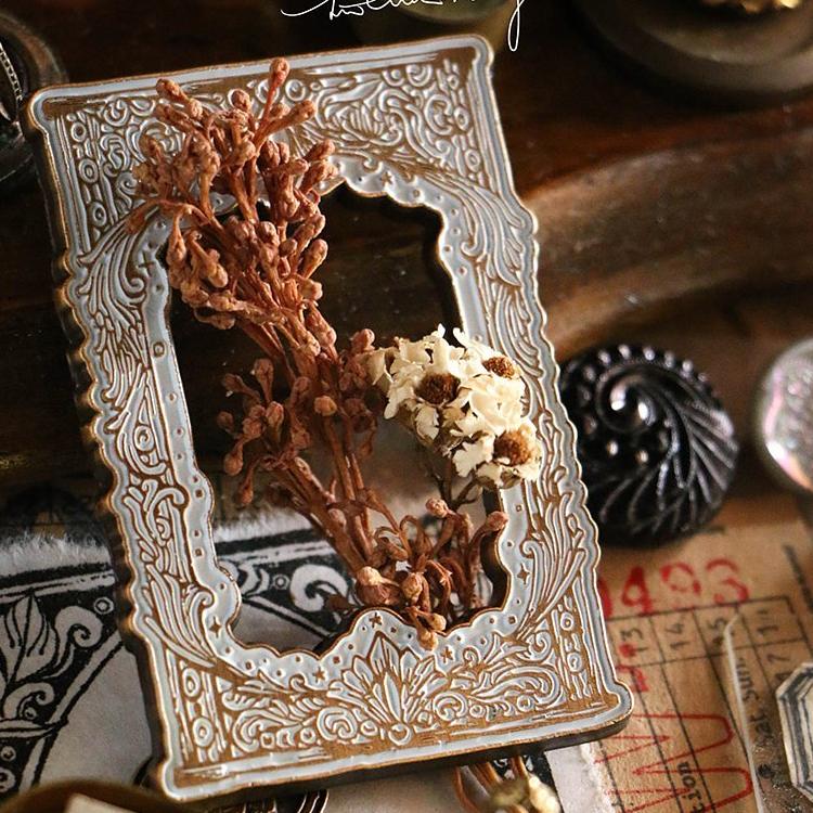 LCN Frame Metal Brooch/Pin
