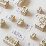 modaizhi One Day Rubber Stamp Set
