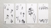 modaizhi One Day Rubber Stamp Set