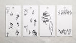 modaizhi One Day Rubber Stamp Set