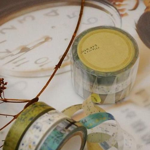 Chamil Garden 8mm Washi Tape Set - Colours of Seasons