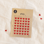 Suatelier Plain Sticker - Glitter Star/ Glitter Heart