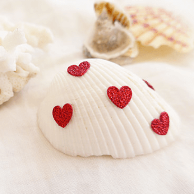 Suatelier Plain Sticker - Glitter Star/ Glitter Heart