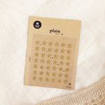 Suatelier Plain Sticker - Glitter Star/ Glitter Heart