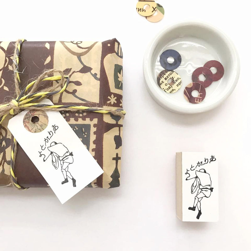 36 Sublo x Rakui Hana [Thank You] Rubber Stamp
