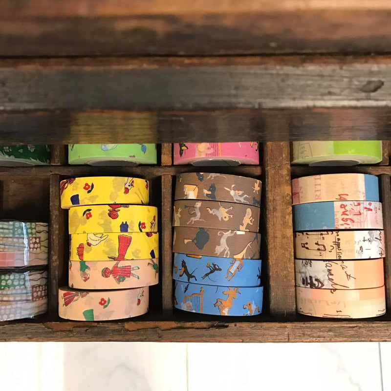 Classiky x Yonagadou Ms. Fashionista Washi Tape